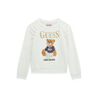 Guess Бяла спортна блуза момиче