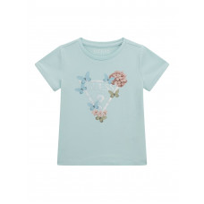 Guess Синя тениска с къс ръкав момиче