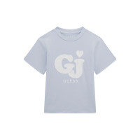Guess Синя тениска с къс ръкав момиче