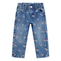 Guess Дънки с бродерия момиче