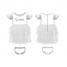 Guess Бял комплект от 2 части момиче