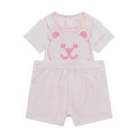 Guess Бял комплект от 2 части бебе момиче