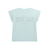 Guess Синя тениска с къс ръкав момиче