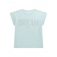 Guess Синя тениска с къс ръкав момиче