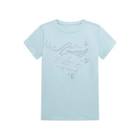 Guess Синя тениска с къс ръкав момиче