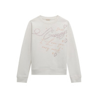 Guess Бяла блуза с дълъг ръкав момиче