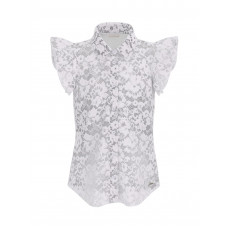 Guess Бяла официална риза момиче