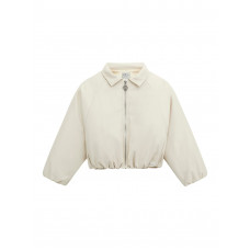 Guess Бяло подпланено оверсайз яке момиче