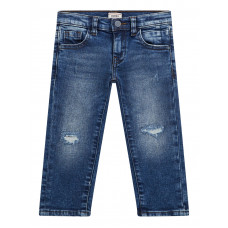 Guess Сини  дънкови панталони слим фит момче