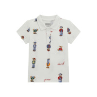 Guess Бяло поло с къс ръкав момче