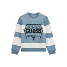 Guess Синя блуза с дълъг ръкав момче