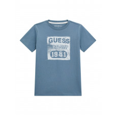 Guess Синя тениска с къс ръкав момче