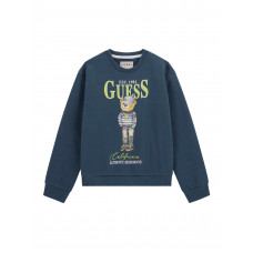 Guess Синя блуза с дълъг ръкав момче