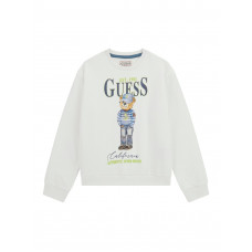 Guess Бяла блуза с дълъг ръкав момче
