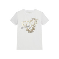 Guess Бяла тениска с къс ръкав момче