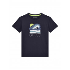 Guess Синя тениска с къс ръкав момче