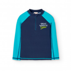 Boboli Синя блуза с uv защита Момче