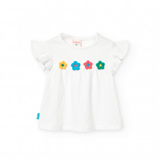 Boboli Памучна тениска Бебе момиче