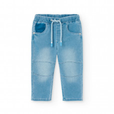 Boboli Дънкови панталони с връзки Унисекс