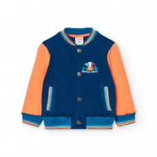 Boboli Комбинирано синьо дънково яке Унисекс