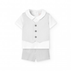 Boboli Комплект райе 2 части Унисекс
