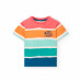 Boboli Разноцветна тениска с принт Бебе момче