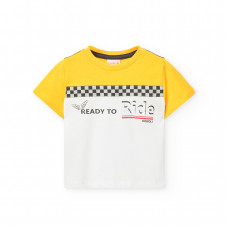 Boboli Памучна тениска Бебе момче