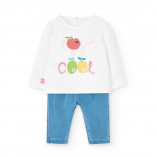 Boboli Комплект 2 части Бебе момиче