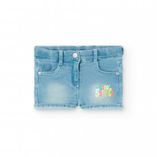 Boboli Дънкови къси панталони Бебе момиче