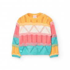 Boboli Разноцветен пуловер Бебе момиче