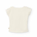Boboli Бяла еластична тениска Момиче