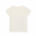 Boboli Бяла памучна тениска Момиче
