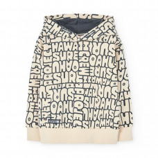 Boboli Суичър с щампа от полар Момче