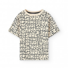 Boboli Разноцветна тениска с принт Момче