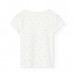 Boboli Бяла еластична тениска Момиче