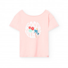Boboli Розова тениска Момиче