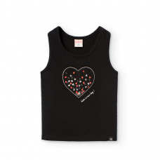 Boboli Черен потник за момиче Момиче