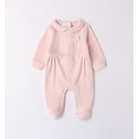 iDO Mini Ромпър ''PINK BUTTERFLY'' за бебе момиче