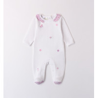iDO Mini Ромпър ''TINY FLOWERS'' за бебе момиче