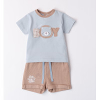 iDO Mini Летен сет от две части'' SUPER BOY'' за бебе момче