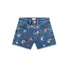 Guess Еластични дънкови къси панталони момиче