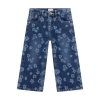 Guess Дънков панталон с широки крачоли момиче