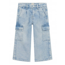 Guess Дънков карго панталон tencel момиче