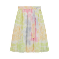 Guess Дълга плисирана пола от шифон момиче