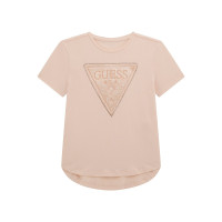 Guess Розова тениска с къс ръкав момиче