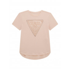 Guess Розова тениска с къс ръкав момиче