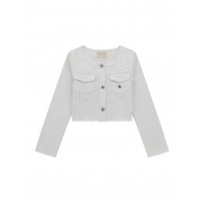 Guess Дънково яке с дълъг ръкав момиче