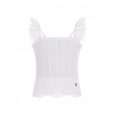 Guess Бял муселин потник момиче