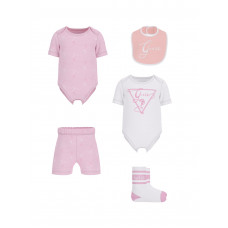 Guess Розов комплект от 4 части бебе