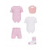 Guess Розов комплект от 4 части бебе